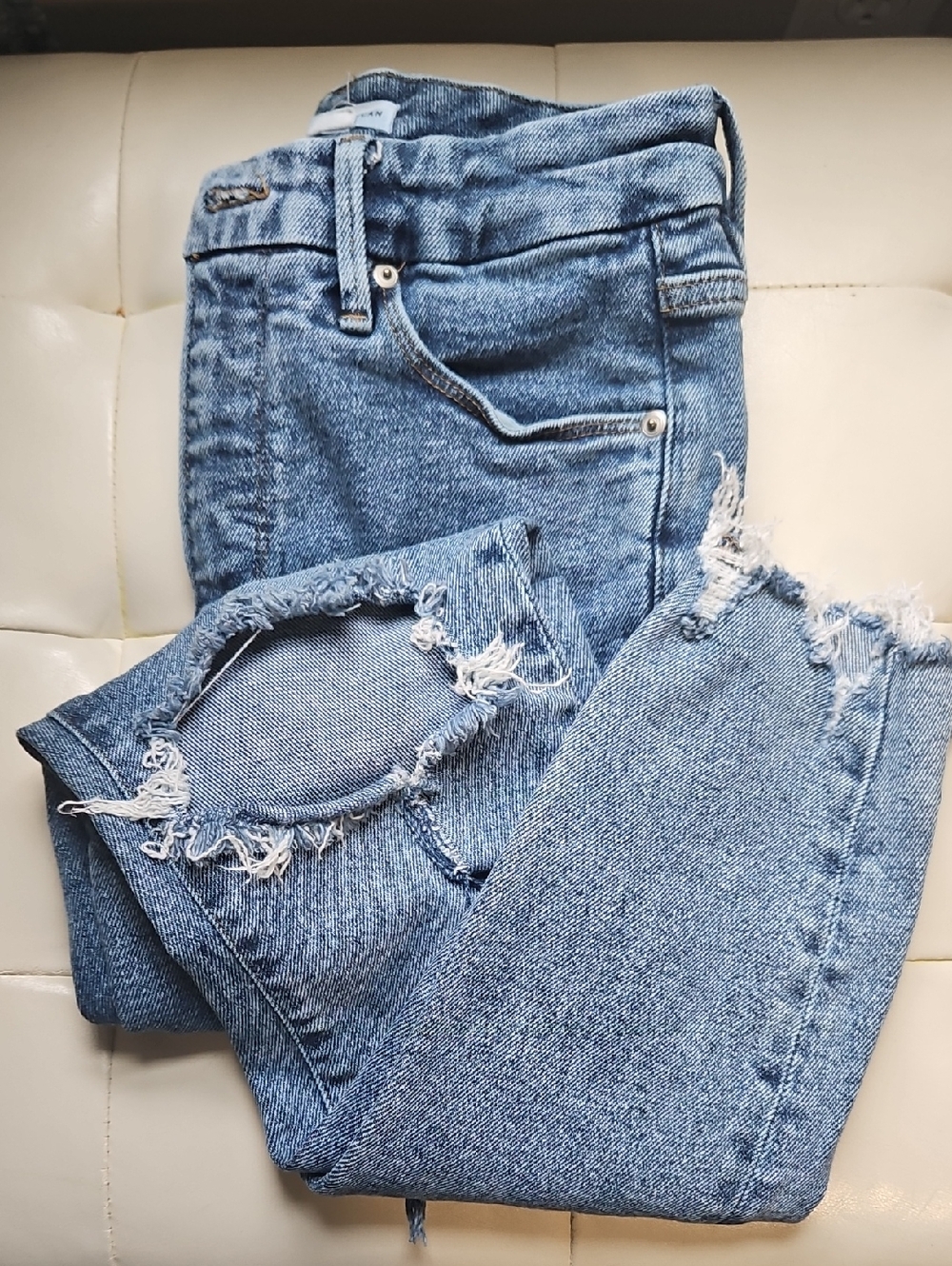 Good American Destroyed Jeans